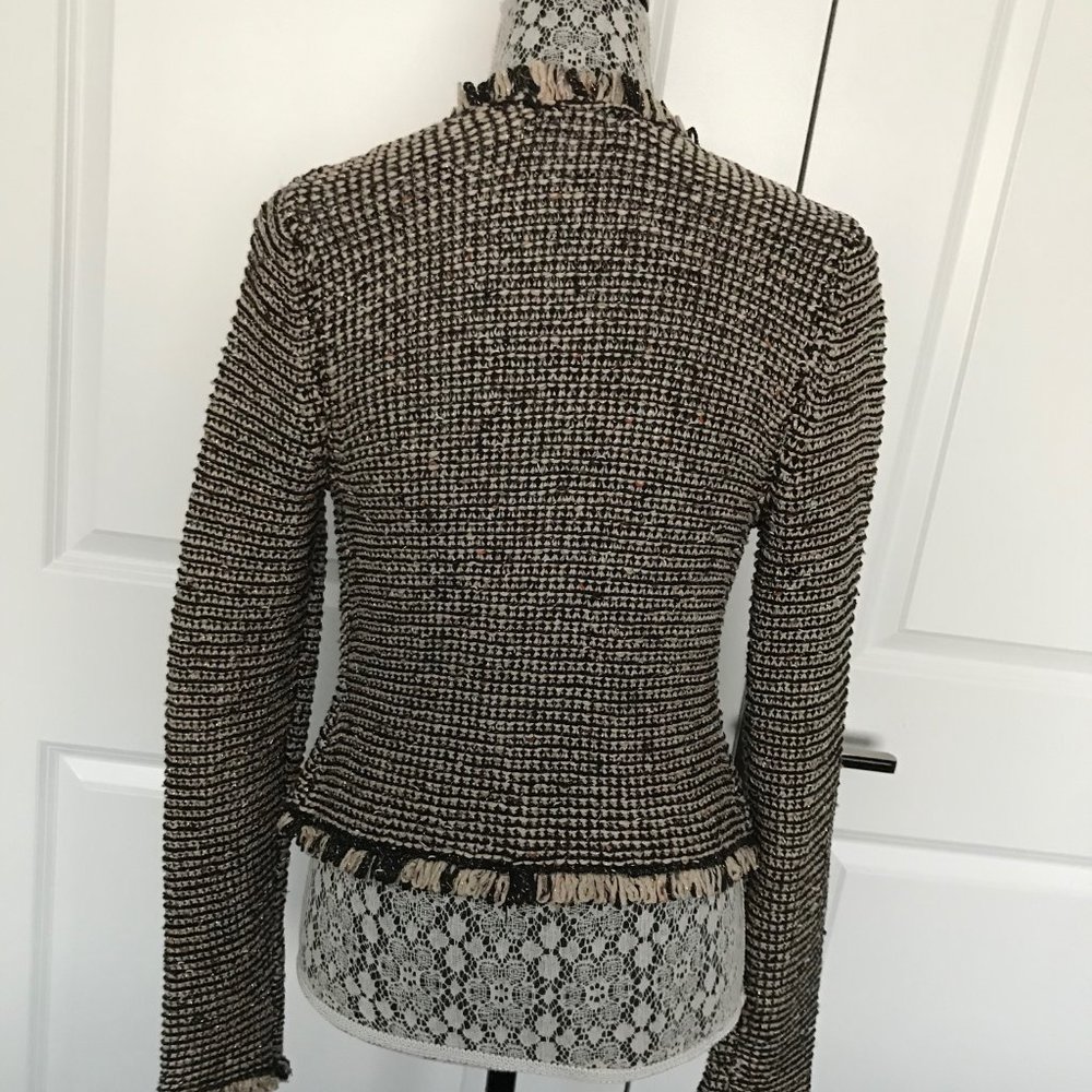 H&M Fringed Knit Jacket - Picture 4 of 9